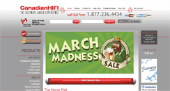 Desktop Screenshot of canadianhifi.com